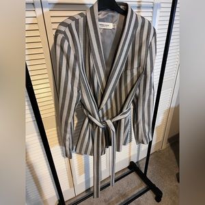 Topman robe style suit jacket